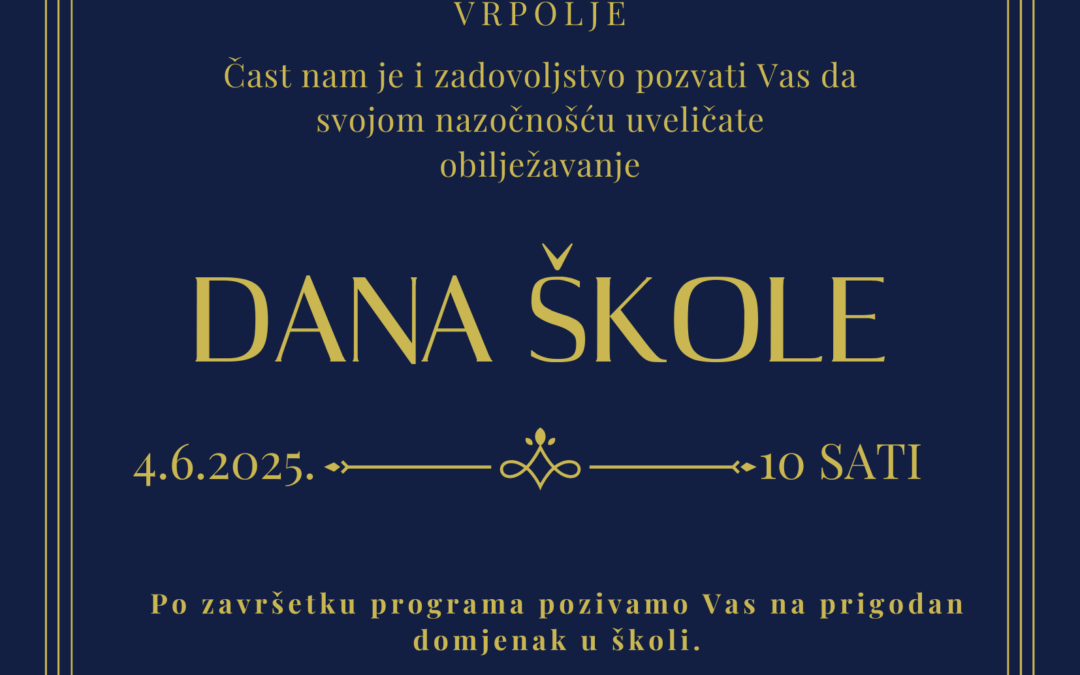 Dan škole