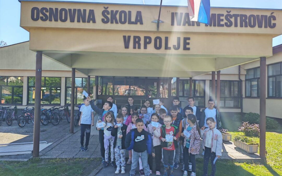 Budući prvašići u posjetu našoj školi